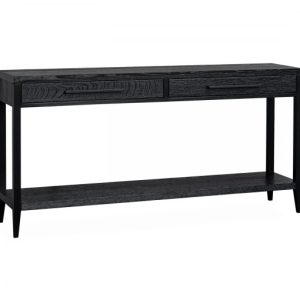 Konsoll Morris 160x80x35 Black grov eiekefiner