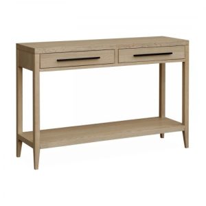 Konsoll Morris 120x80x35 Natur grov eiekefiner