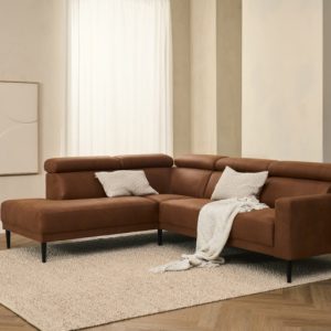 Michigan sofa med open end