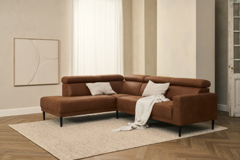 Michigan sofa med open end