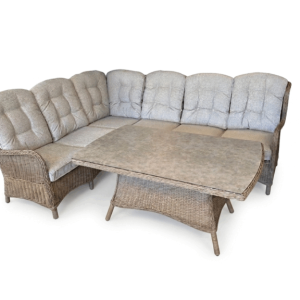 Rio hjørnesofa med bord