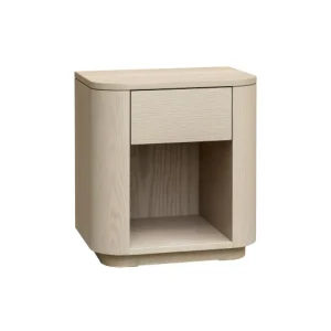Kyoto sidebord med skuff white wash