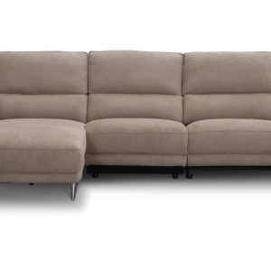California sofa med sjeselong og el-recliner BEGRENSET ANTALL
